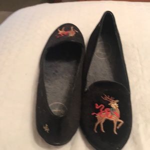 Jack Rogers Holiday Velvet Loafer
